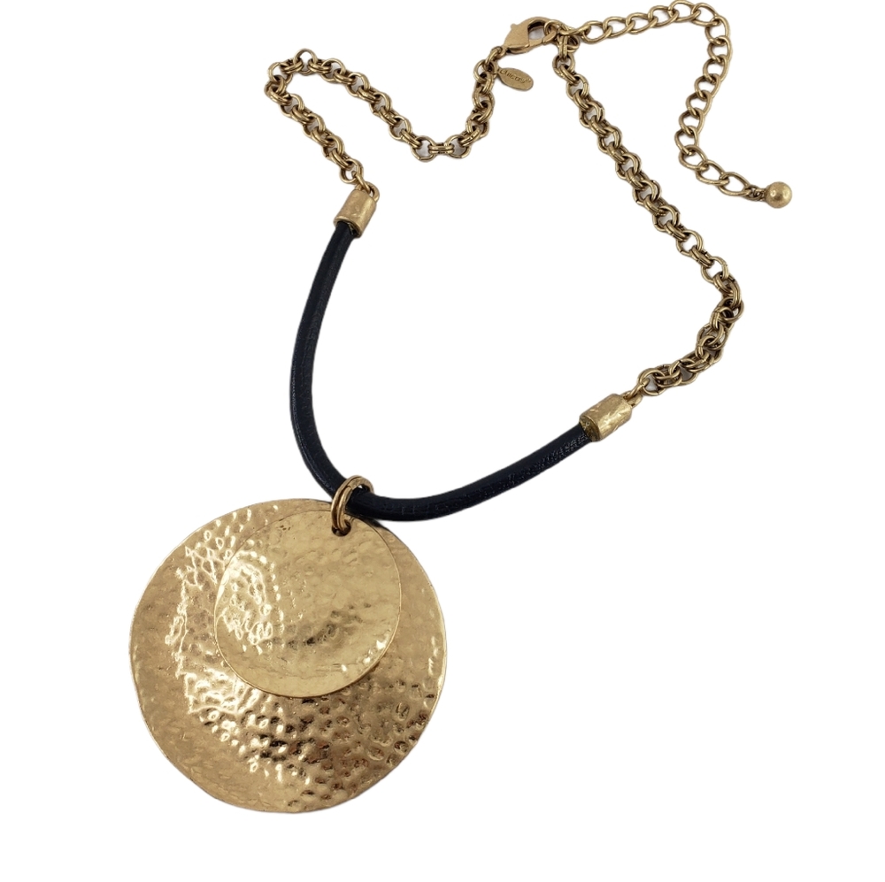 Chico's Gold and Black Necklace